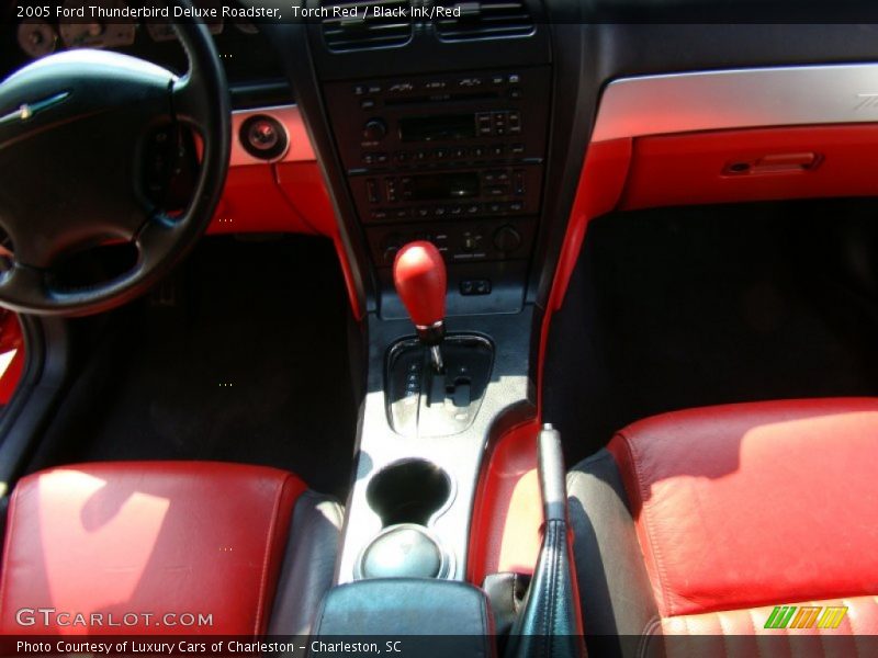 Torch Red / Black Ink/Red 2005 Ford Thunderbird Deluxe Roadster