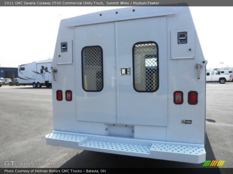 Summit White / Medium Pewter 2011 GMC Savana Cutaway 3500 Commercial Utility Truck