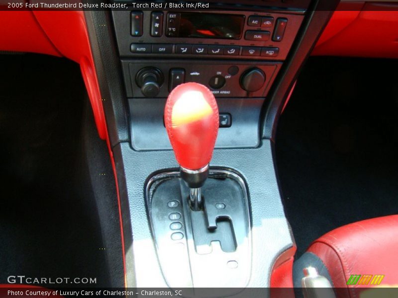 Torch Red / Black Ink/Red 2005 Ford Thunderbird Deluxe Roadster