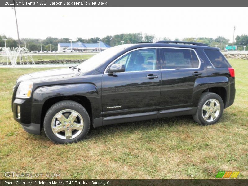 Carbon Black Metallic / Jet Black 2012 GMC Terrain SLE