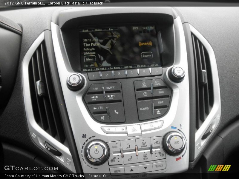 Carbon Black Metallic / Jet Black 2012 GMC Terrain SLE