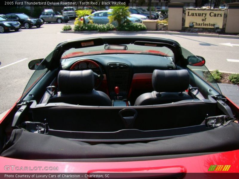 Torch Red / Black Ink/Red 2005 Ford Thunderbird Deluxe Roadster