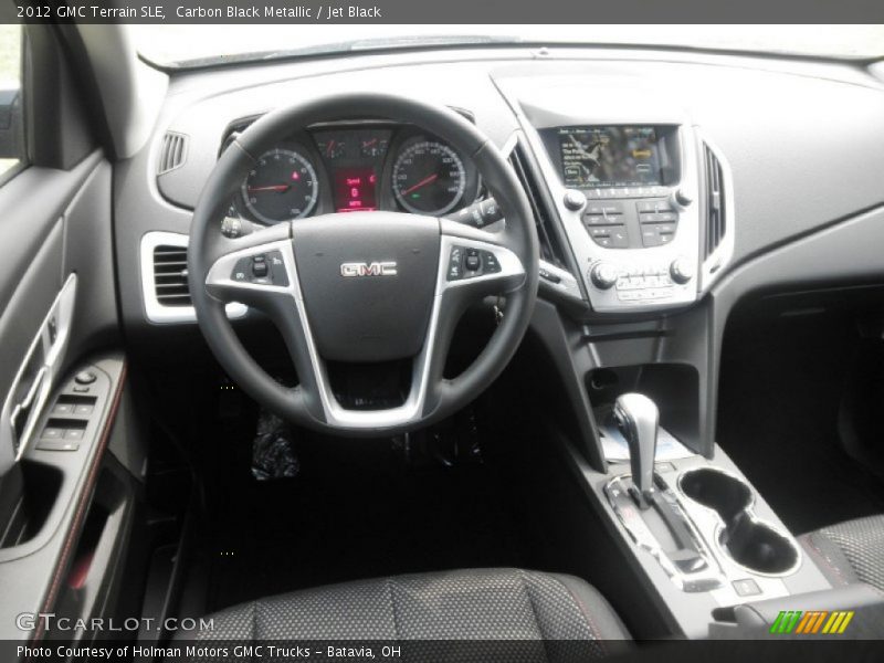 Carbon Black Metallic / Jet Black 2012 GMC Terrain SLE
