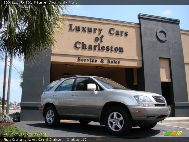 Millennium Silver Metallic / Ivory 2000 Lexus RX 300