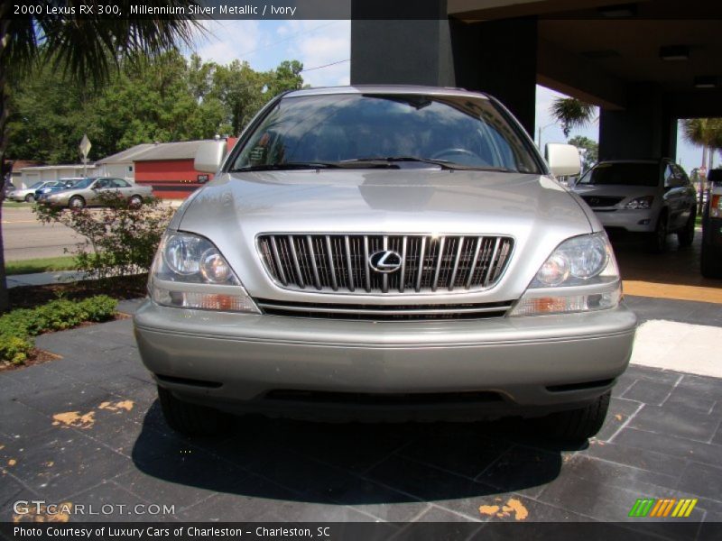 Millennium Silver Metallic / Ivory 2000 Lexus RX 300