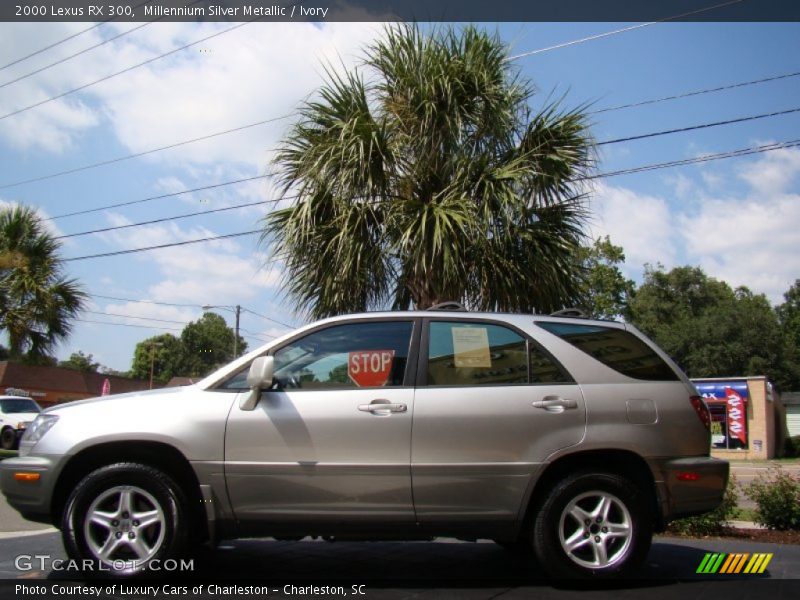 Millennium Silver Metallic / Ivory 2000 Lexus RX 300