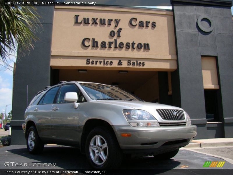 Millennium Silver Metallic / Ivory 2000 Lexus RX 300