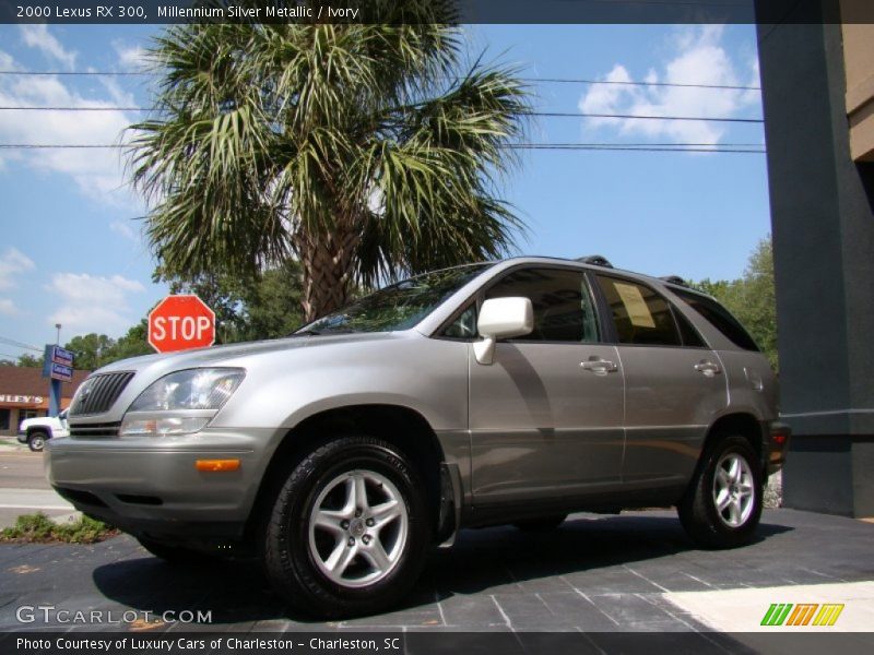 Millennium Silver Metallic / Ivory 2000 Lexus RX 300