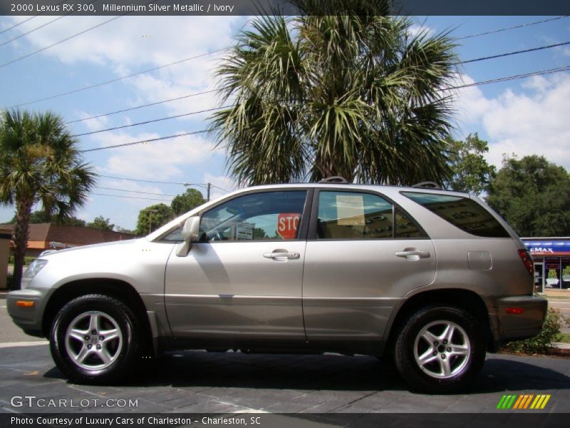 Millennium Silver Metallic / Ivory 2000 Lexus RX 300