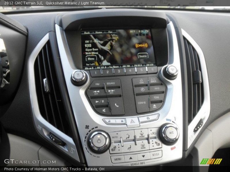 Controls of 2012 Terrain SLE