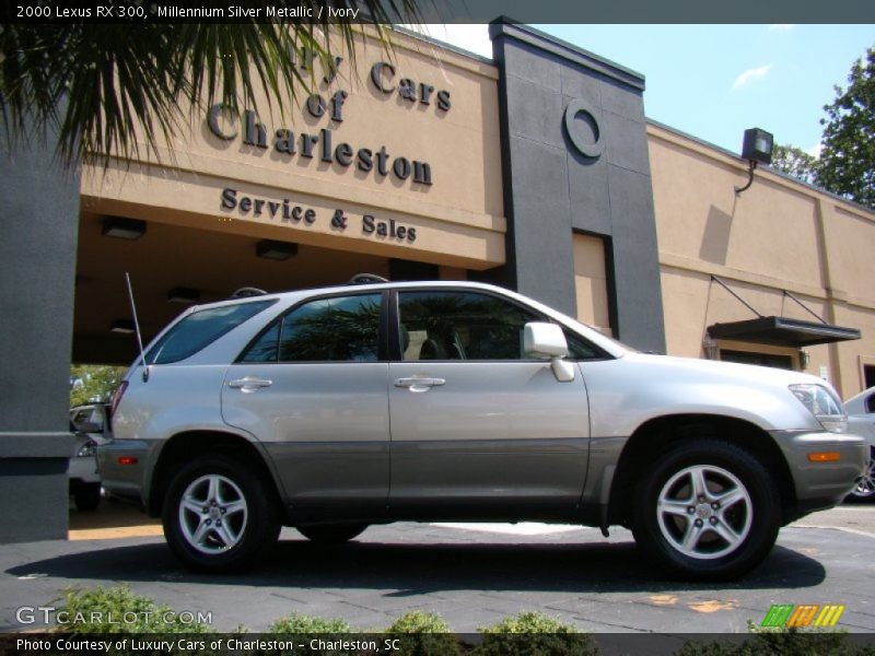 Millennium Silver Metallic / Ivory 2000 Lexus RX 300