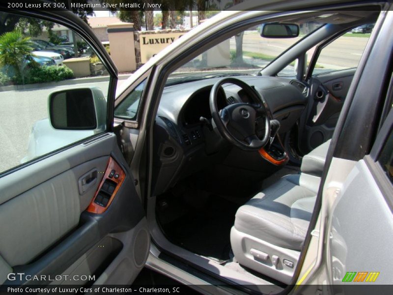 Millennium Silver Metallic / Ivory 2000 Lexus RX 300