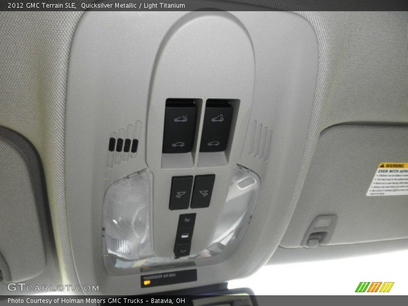 Quicksilver Metallic / Light Titanium 2012 GMC Terrain SLE