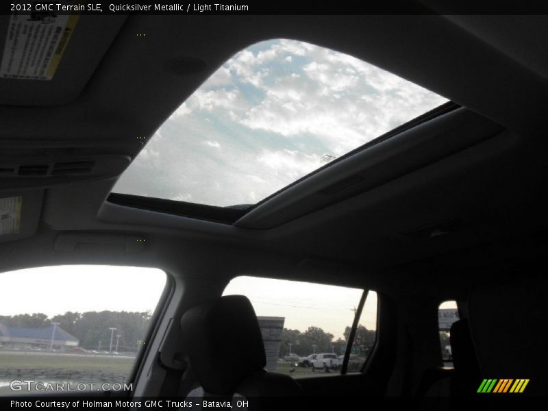 Quicksilver Metallic / Light Titanium 2012 GMC Terrain SLE