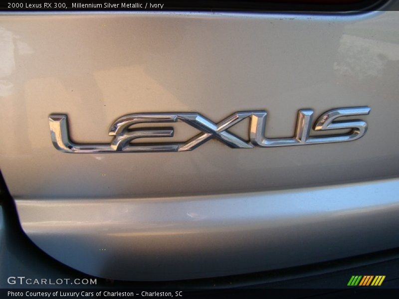 Millennium Silver Metallic / Ivory 2000 Lexus RX 300