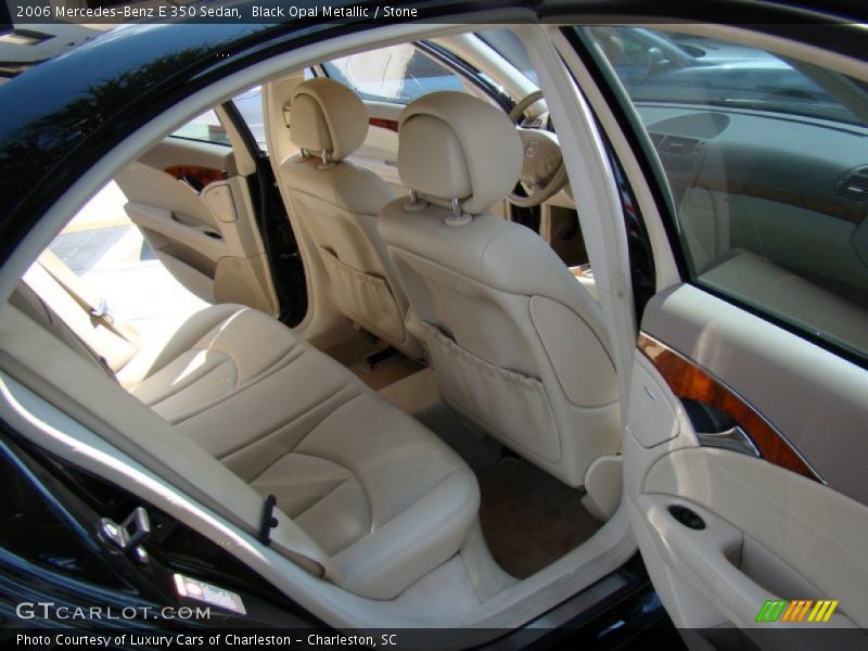 Black Opal Metallic / Stone 2006 Mercedes-Benz E 350 Sedan