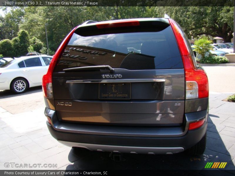 Titanium Gray Metallic / Taupe 2007 Volvo XC90 3.2