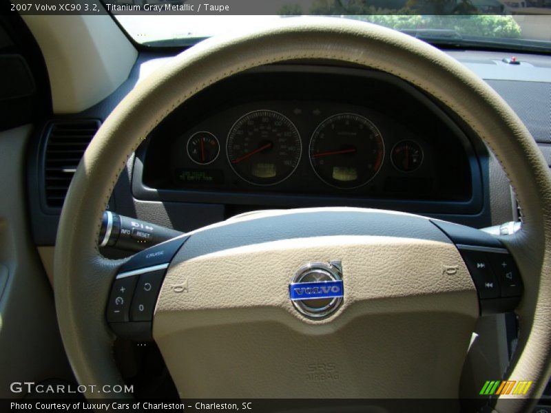 Titanium Gray Metallic / Taupe 2007 Volvo XC90 3.2