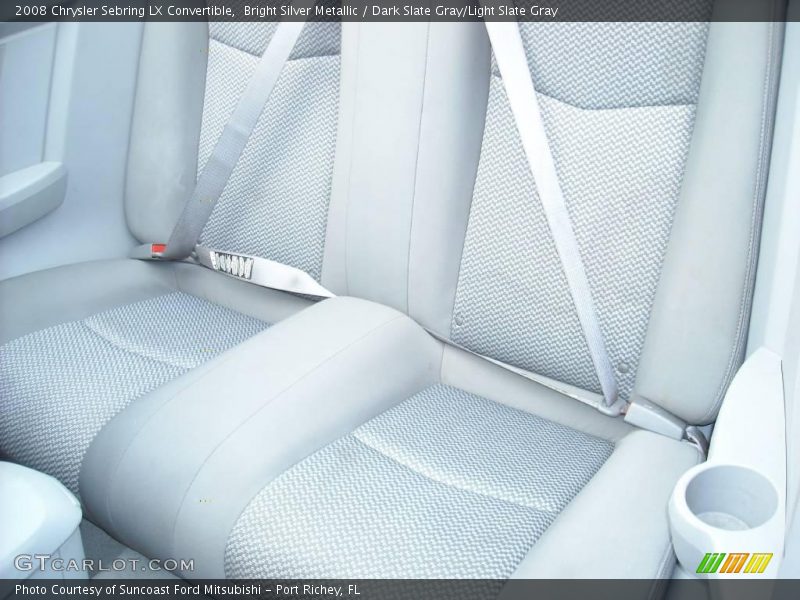 Bright Silver Metallic / Dark Slate Gray/Light Slate Gray 2008 Chrysler Sebring LX Convertible