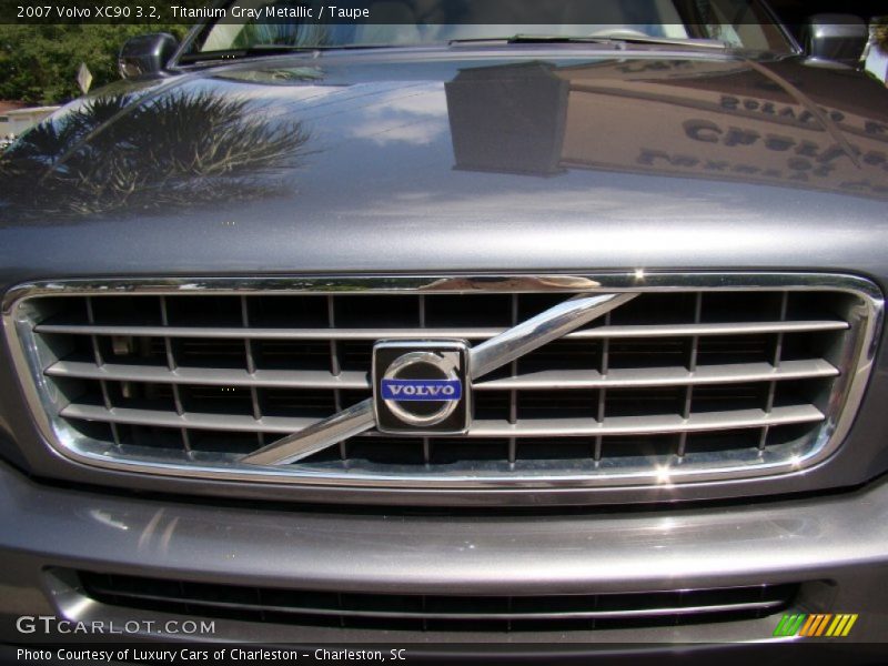 Titanium Gray Metallic / Taupe 2007 Volvo XC90 3.2