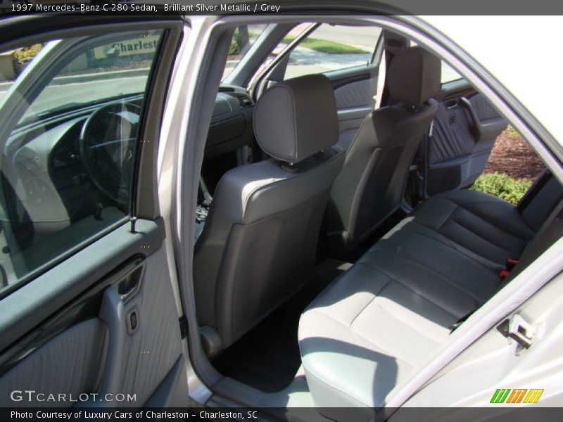 Brilliant Silver Metallic / Grey 1997 Mercedes-Benz C 280 Sedan