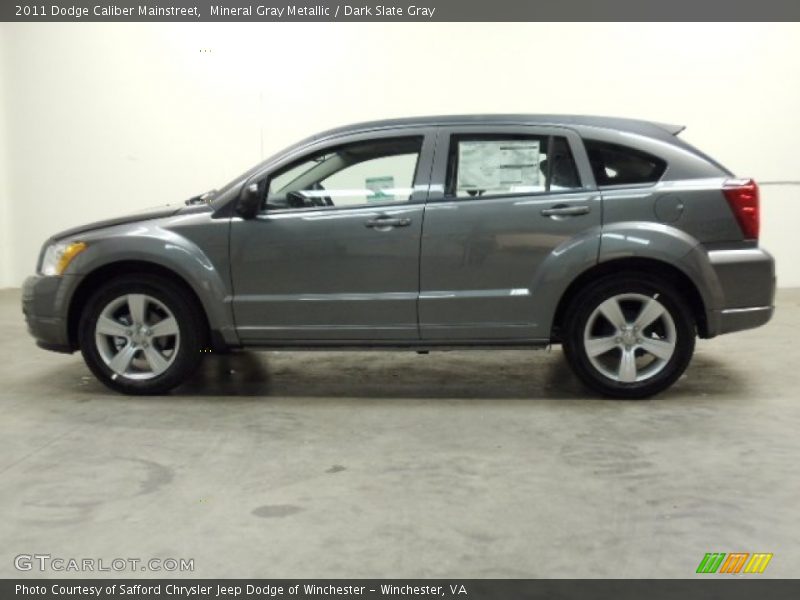 Mineral Gray Metallic / Dark Slate Gray 2011 Dodge Caliber Mainstreet