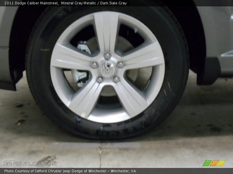 Mineral Gray Metallic / Dark Slate Gray 2011 Dodge Caliber Mainstreet