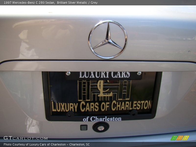 Brilliant Silver Metallic / Grey 1997 Mercedes-Benz C 280 Sedan