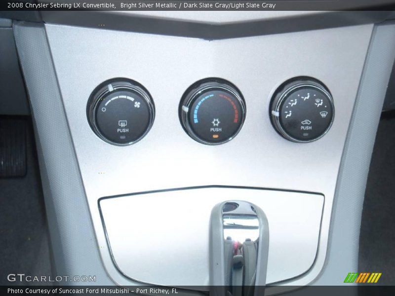 Bright Silver Metallic / Dark Slate Gray/Light Slate Gray 2008 Chrysler Sebring LX Convertible