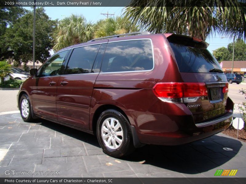 Dark Cherry Pearl / Ivory 2009 Honda Odyssey EX-L