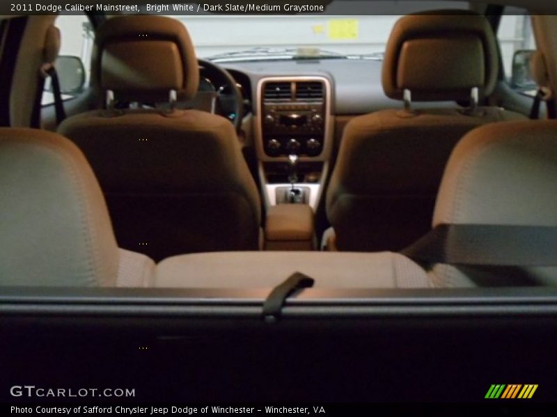Bright White / Dark Slate/Medium Graystone 2011 Dodge Caliber Mainstreet