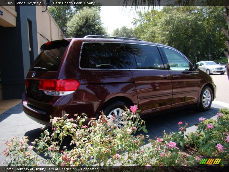 Dark Cherry Pearl / Ivory 2009 Honda Odyssey EX-L
