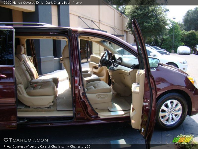 Dark Cherry Pearl / Ivory 2009 Honda Odyssey EX-L