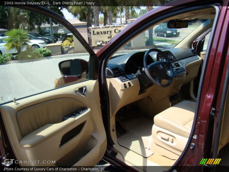 Dark Cherry Pearl / Ivory 2009 Honda Odyssey EX-L