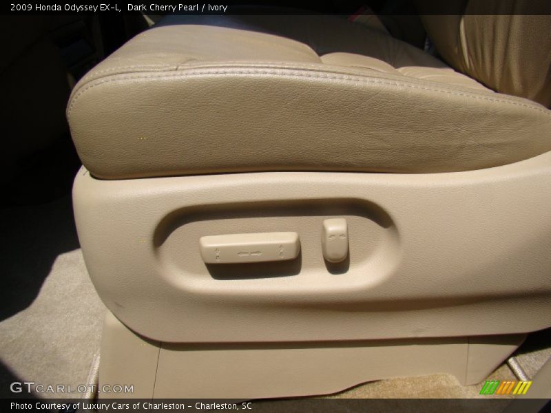 Dark Cherry Pearl / Ivory 2009 Honda Odyssey EX-L