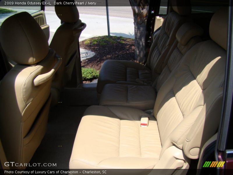 Dark Cherry Pearl / Ivory 2009 Honda Odyssey EX-L