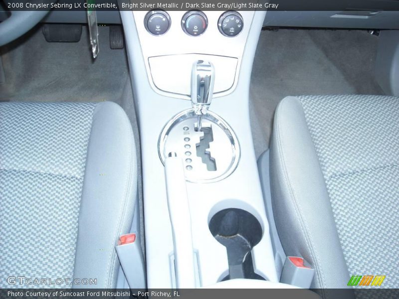 Bright Silver Metallic / Dark Slate Gray/Light Slate Gray 2008 Chrysler Sebring LX Convertible