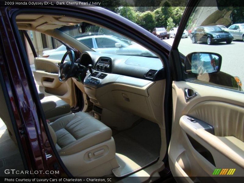 Dark Cherry Pearl / Ivory 2009 Honda Odyssey EX-L