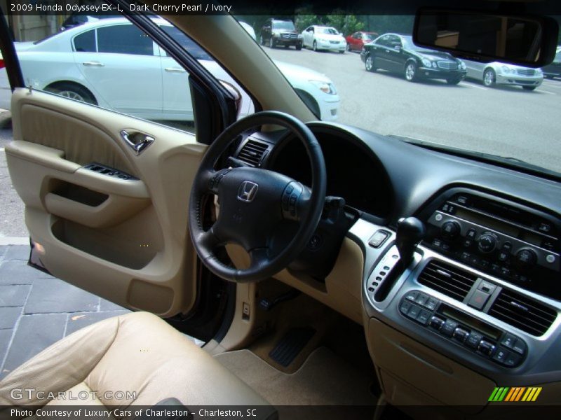 Dark Cherry Pearl / Ivory 2009 Honda Odyssey EX-L
