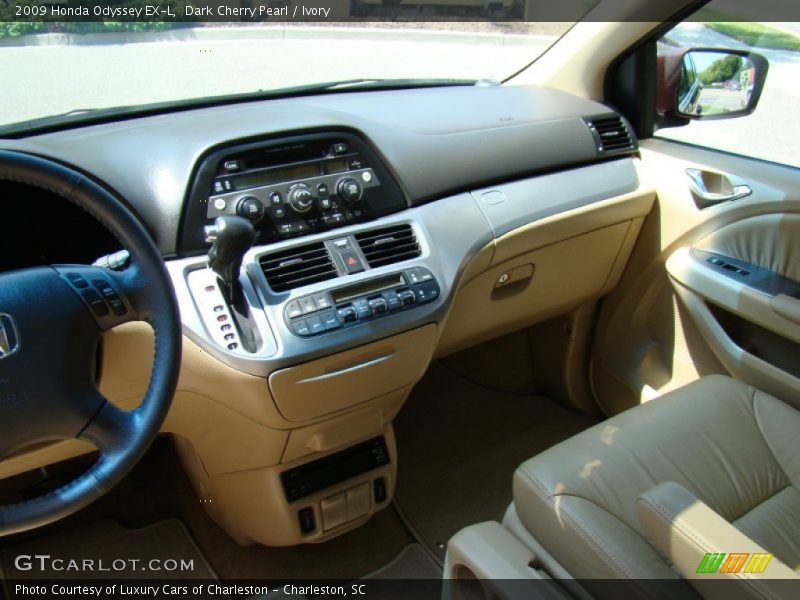 Dark Cherry Pearl / Ivory 2009 Honda Odyssey EX-L
