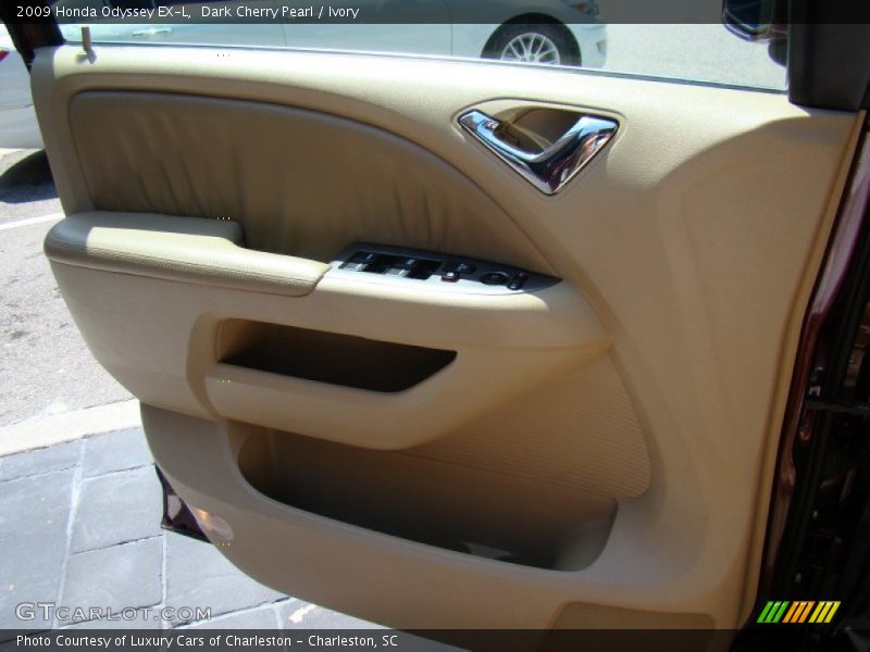 Dark Cherry Pearl / Ivory 2009 Honda Odyssey EX-L