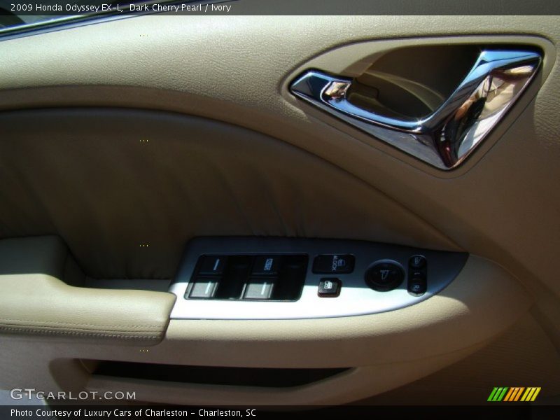 Dark Cherry Pearl / Ivory 2009 Honda Odyssey EX-L