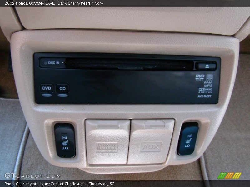 Dark Cherry Pearl / Ivory 2009 Honda Odyssey EX-L