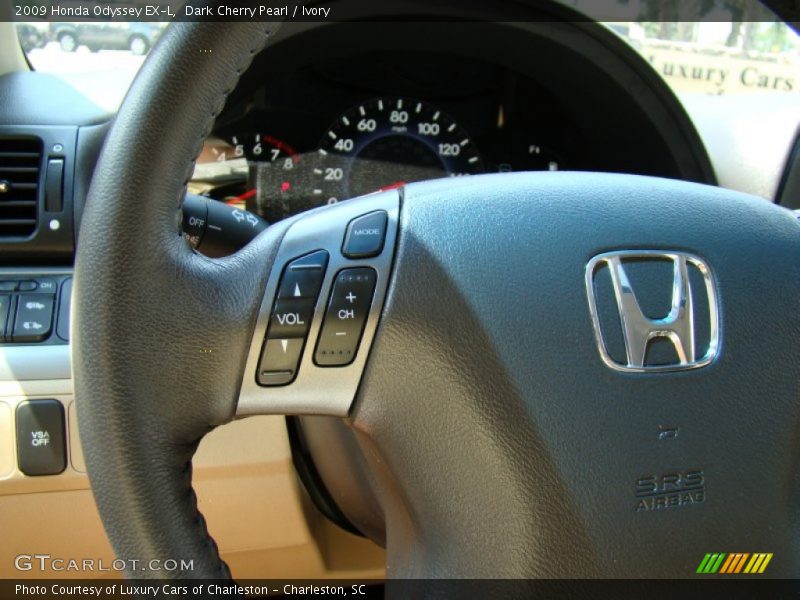 Dark Cherry Pearl / Ivory 2009 Honda Odyssey EX-L