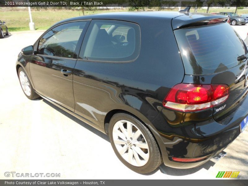 Black / Titan Black 2011 Volkswagen Golf 2 Door TDI