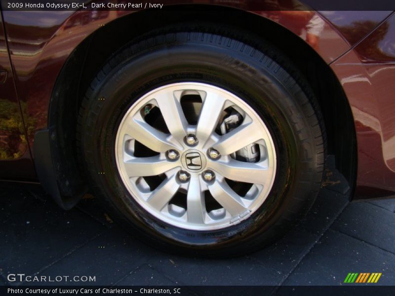 Dark Cherry Pearl / Ivory 2009 Honda Odyssey EX-L