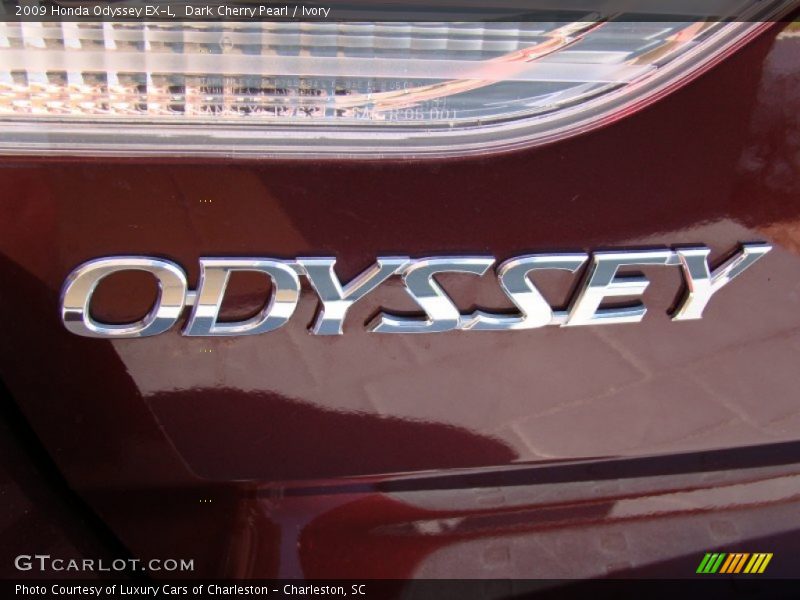 Dark Cherry Pearl / Ivory 2009 Honda Odyssey EX-L