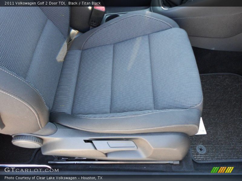 Black / Titan Black 2011 Volkswagen Golf 2 Door TDI