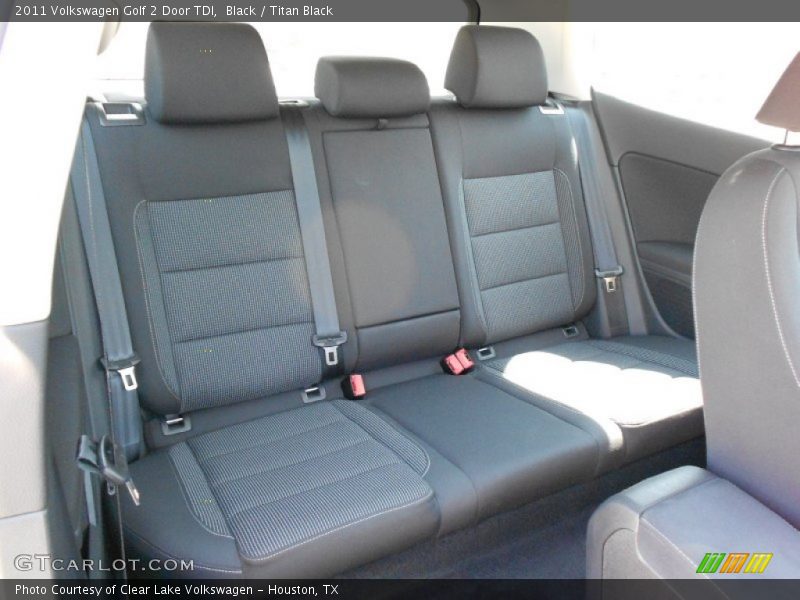 Black / Titan Black 2011 Volkswagen Golf 2 Door TDI