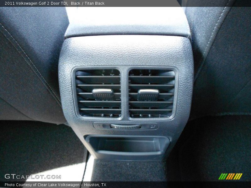 Black / Titan Black 2011 Volkswagen Golf 2 Door TDI